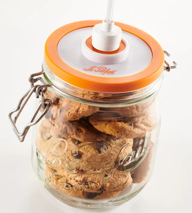 lot-de-2-couvercles-sous-vide-le-parfait-les-essentiels-pour-bocaux-et-terrines image 1