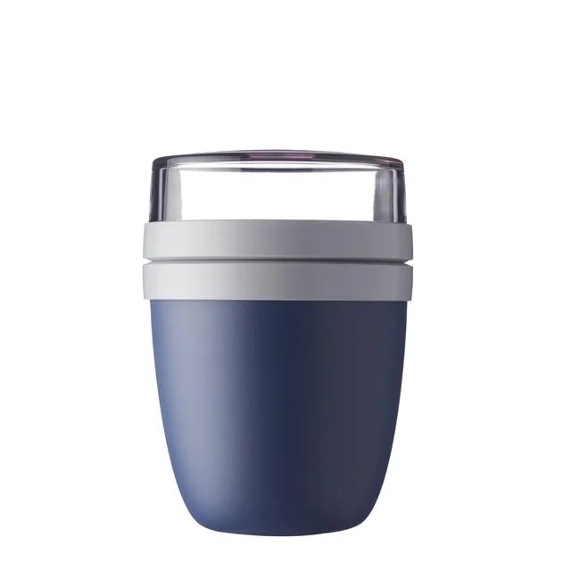 mepal-ellipse-pot-d-jeuner-nordic-denim-500-ml-200-ml-bo-te-lunch-2-compartiment image 1