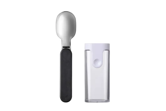 mepal-ellipse-cuill-re-pliante-en-inox-avec-tui-couverts-de-voyage image 1