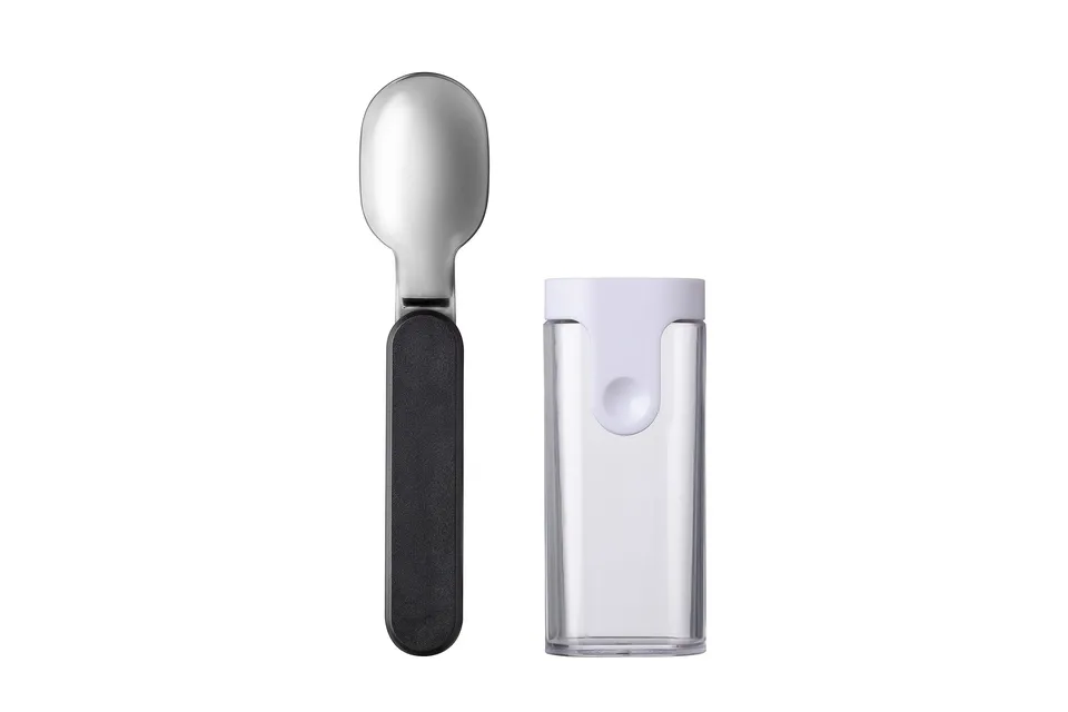 mepal-ellipse-cuill-re-pliante-en-inox-avec-tui-couverts-de-voyage image 1