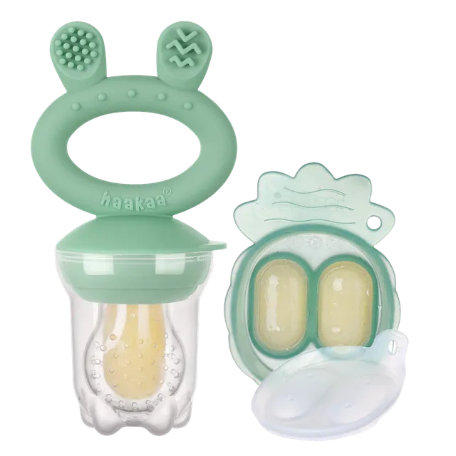 haakaa-combo-mini-t-tine-alimentaire-plateau-ananas-pour-d-s-de-fruits image 1