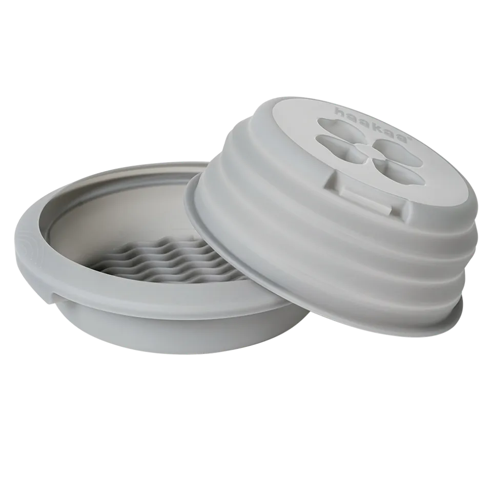 st-rilisateur-cuiseur-vapeur-micro-ondes-en-silicone-haakaa image 1