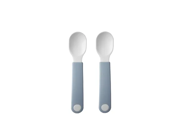mepal-mio-set-de-cuill-res-d-apprentissage-2-pi-ces-light-blue-couverts-b-b-sans image 1