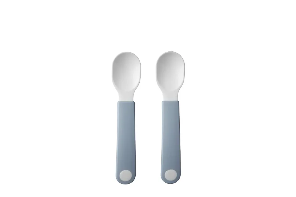 mepal-mio-set-de-cuill-res-d-apprentissage-2-pi-ces-light-blue-couverts-b-b-sans image 1