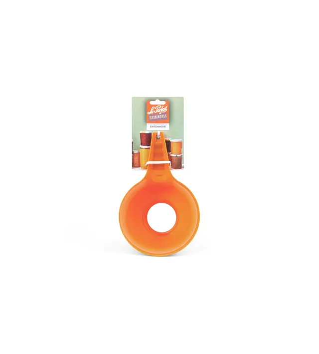 entonnoir-confiture-le-parfait-les-essentiels-orange-en-plastique image 1