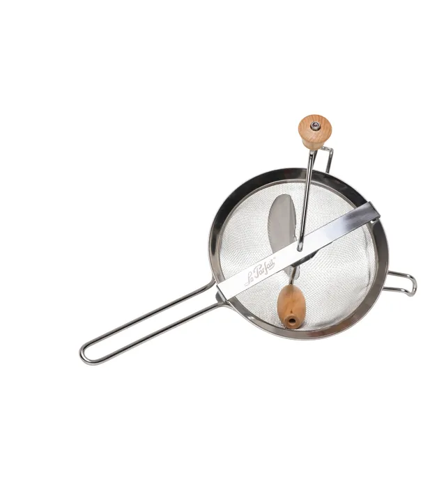 moulin-coulis-le-parfait-inox-avec-pilon-en-bois image 1