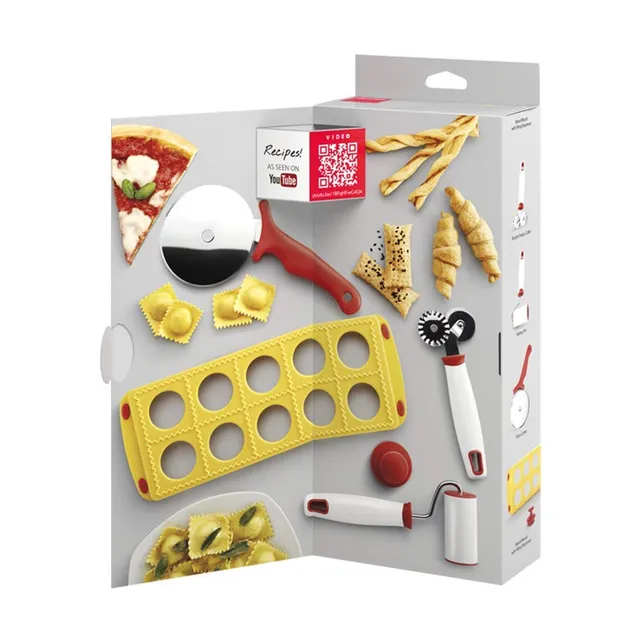 metaltex-set-p-tes-et-pizza-4-ustensiles-avec-qr-code-recette image 1