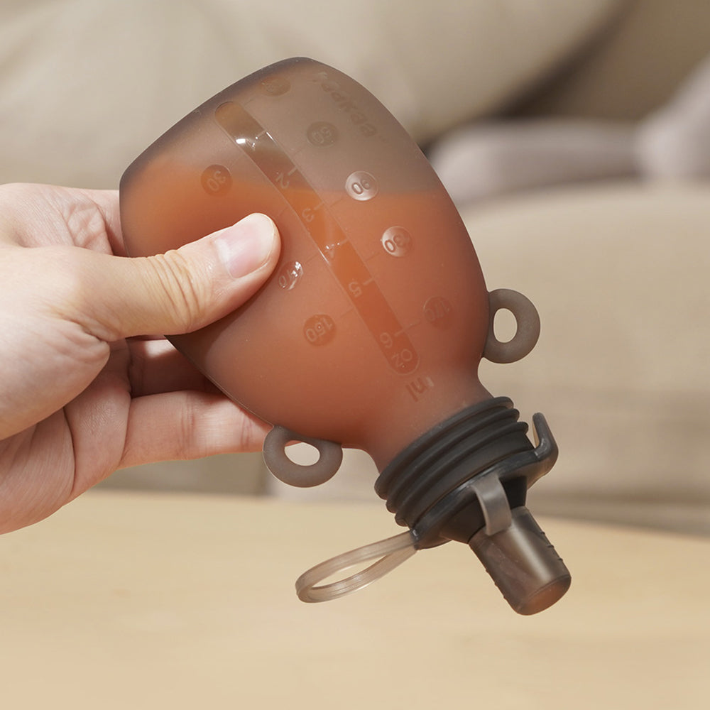 haakaa-happii-bear-pochon-r-utilisable-en-silicone-gourde-snack image 3