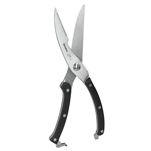 metaltex-professional-cisaille-volaille-25-cm-lame-inox-manche-bak-lite-3-rivets image 4