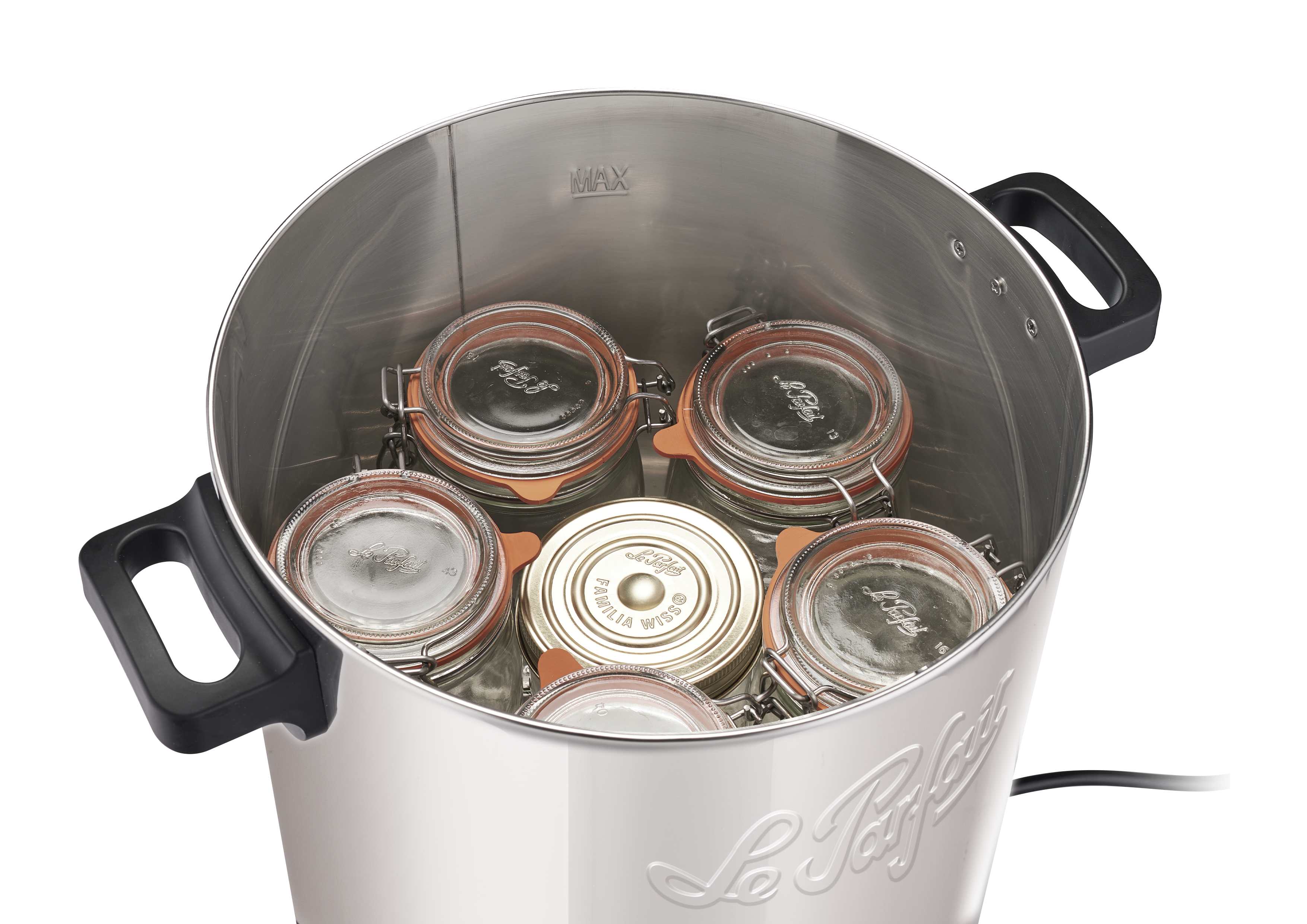 st-rilisateur-lectrique-automatique-le-parfait-23-l-couvercle-inox image 2