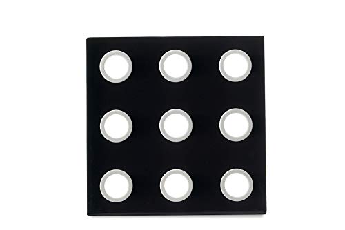 mepal-rosti-domino-dessous-de-plat-en-m-lamine-et-silicone-noir image 5