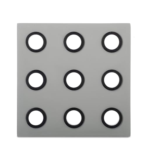 mepal-rosti-domino-dessous-de-plat-en-m-lamine-et-silicone-noir image 8