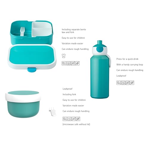 mepal-set-campus-pu-lb-fb-unicorn-ensemble-repas-enfant-bouteille-lunchbox-et-bo image 8