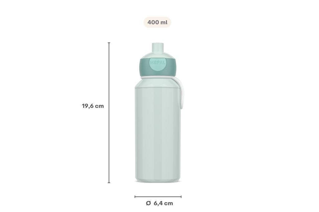 mepal-gourde-pop-up-campus-pour-enfant-400-ml-rose-tanche-et-sans-bpa image 3