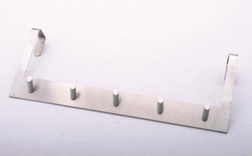 metaltex-barre-de-porte-5-crochets-inox-39-x-14-5-cm image 2