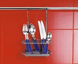 metaltex-lonardo-porte-couverts-en-acier-chrom image 3