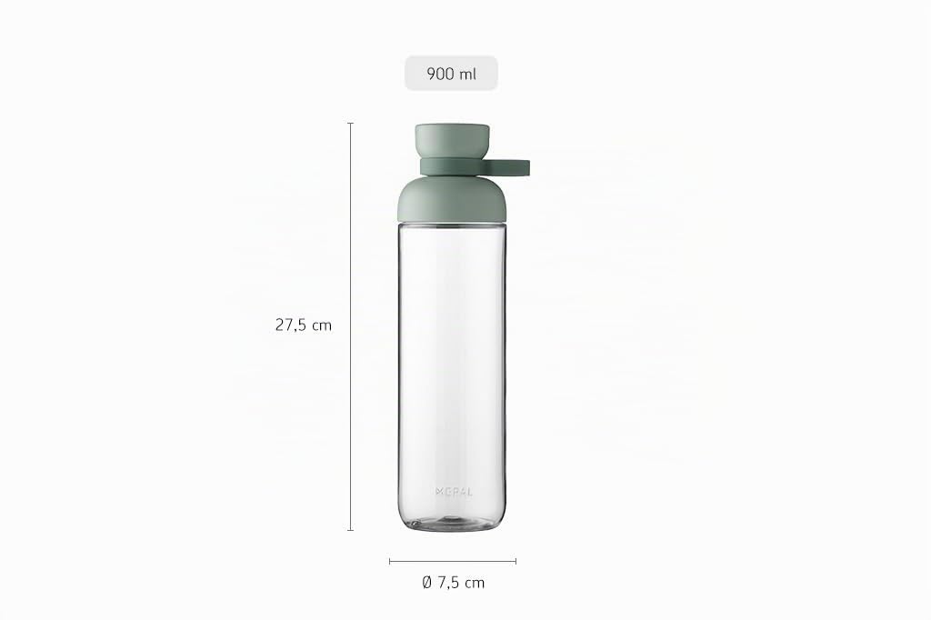 mepal-bouteille-d-eau-vita-900-ml-nordic-sage-avec-deux-ouvertures image 6
