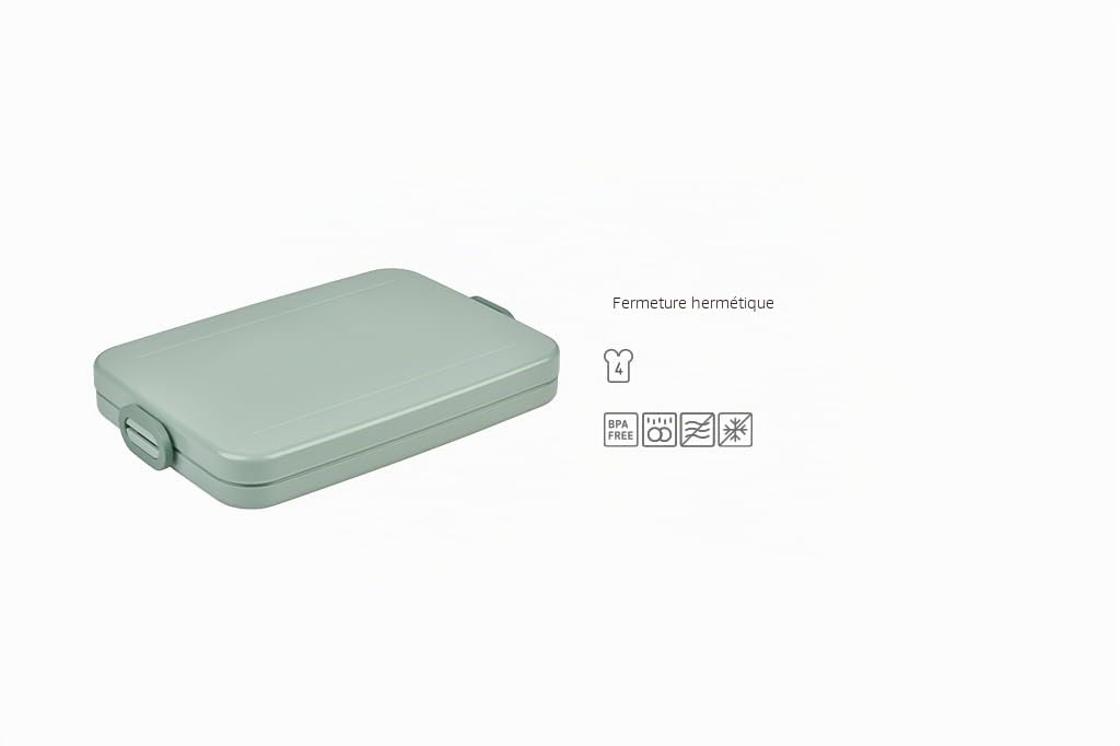 mepal-panier-repas-take-a-break-plate-800-ml-nordic-blue image 2