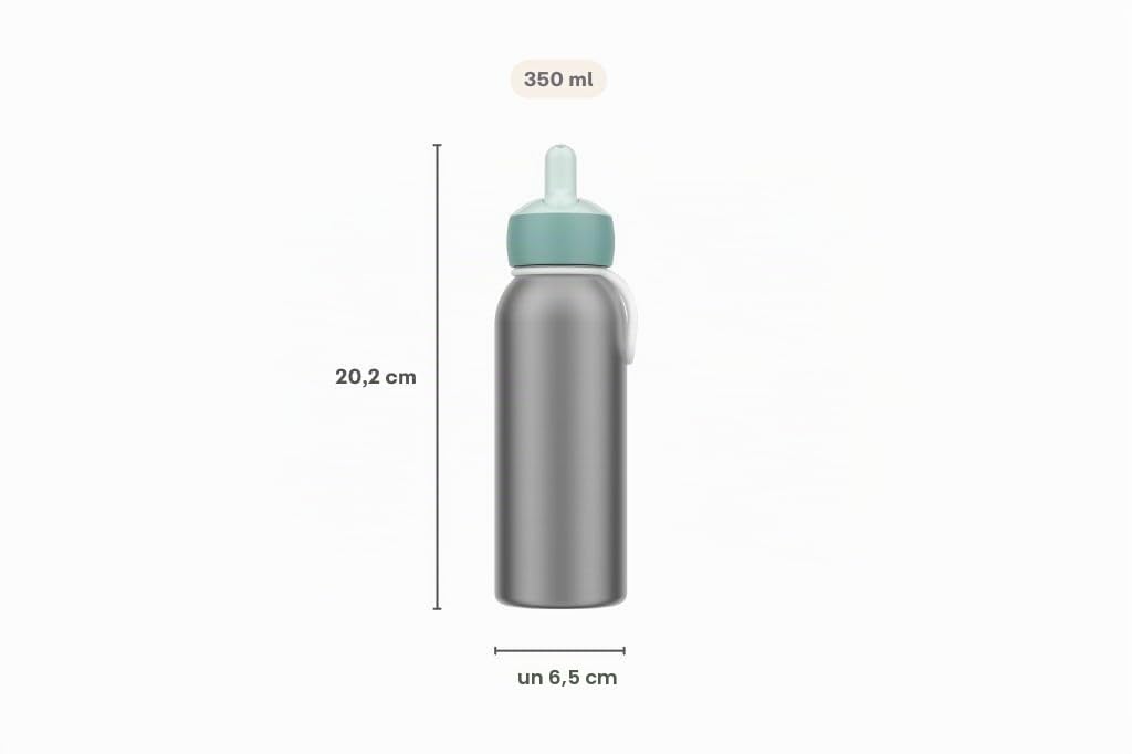mepal-flip-up-campus-bouteille-isotherme-enfant-350-ml-paw-patrol-acier-inoxydab image 4