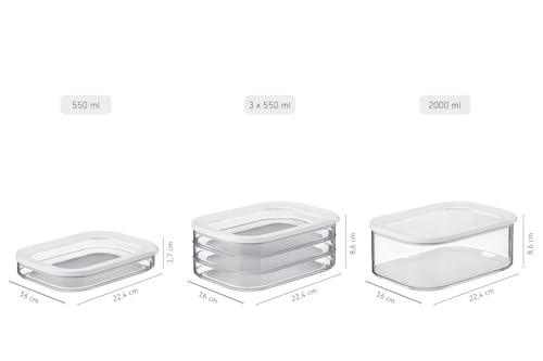 mepal-modula-bo-te-fromage-2000-ml-transparente-avec-couvercle-herm-tique image 8