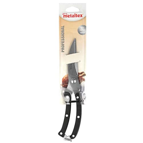 metaltex-professional-cisaille-volaille-25-cm-lame-inox-manche-bak-lite-3-rivets image 5