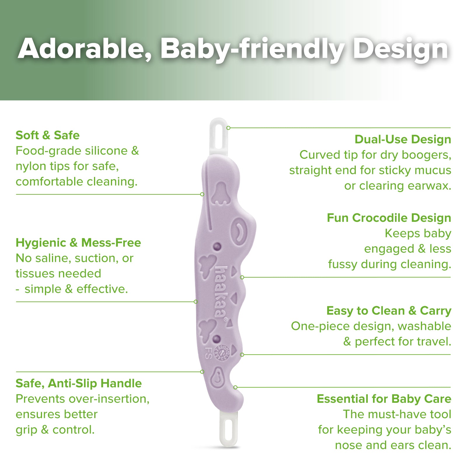 haakaa-croc-baby-dual-ended-ear-nose-cleaner image 4