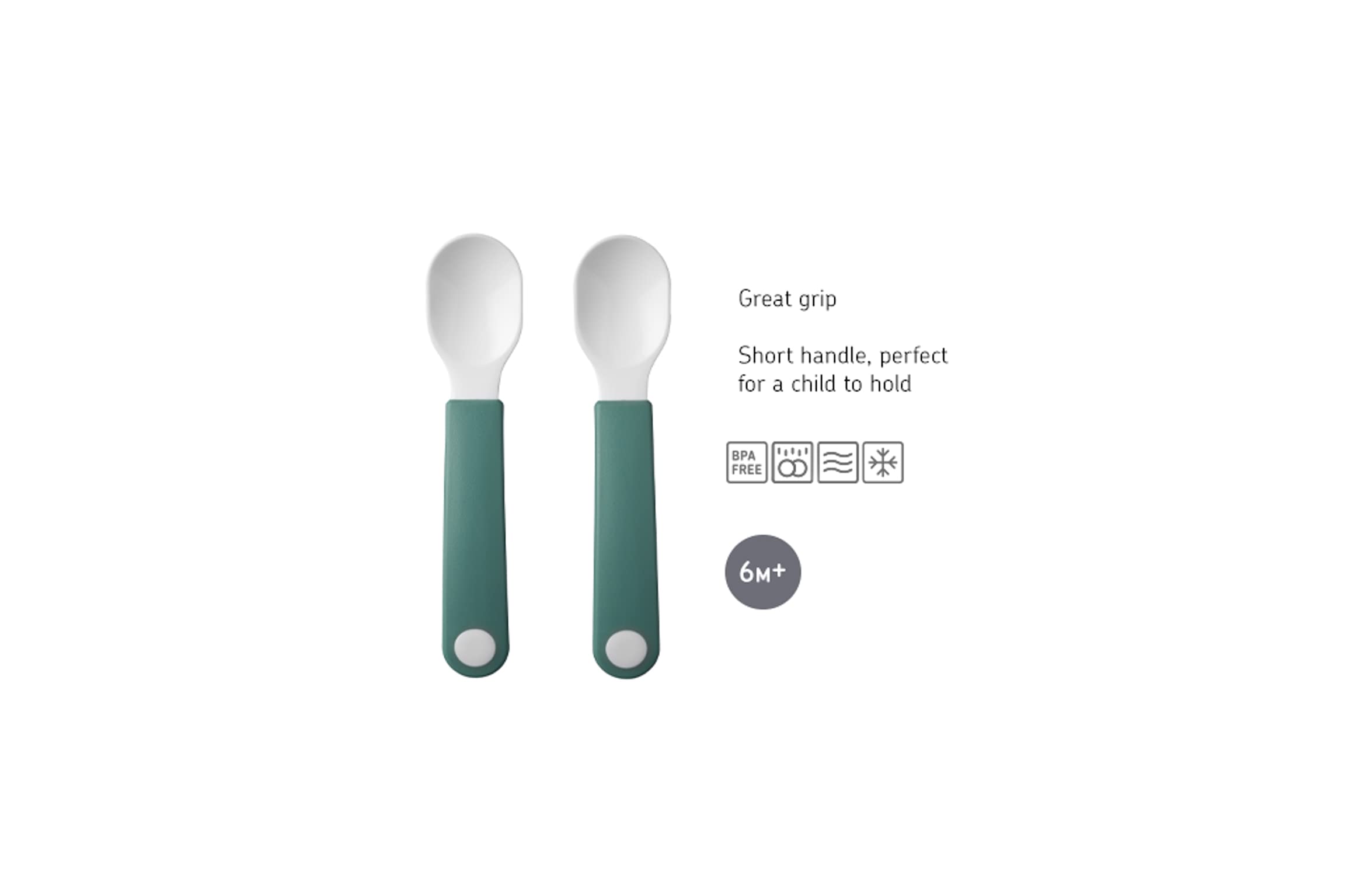mepal-mio-set-de-cuill-res-d-apprentissage-2-pi-ces-light-blue-couverts-b-b-sans image 3