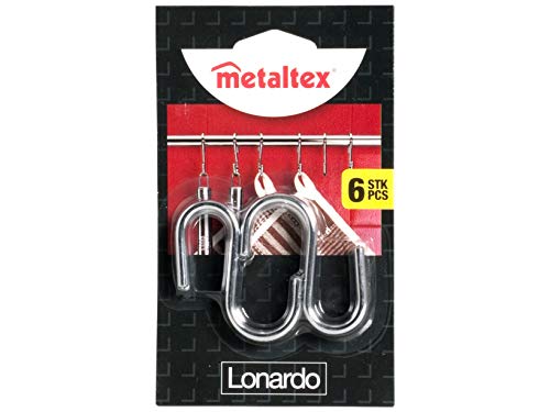 lot-de-6-crochets-metaltex-lonardo-en-acier-chrom-pour-tringles-rideau image 8