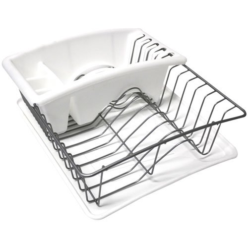 metaltex-egouttoir-3-en-1-aquanet-plus-blanc-48-x-30-cm image 1