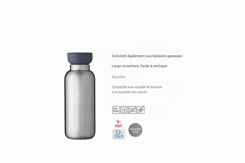 mepal-bouteille-isotherme-ellipse-350-ml-acier-inoxydable image 5
