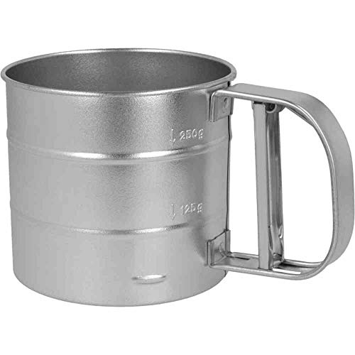 metaltex-tamis-farine-en-fer-blanc-avec-saupoudreur-m-canique-inox image 2