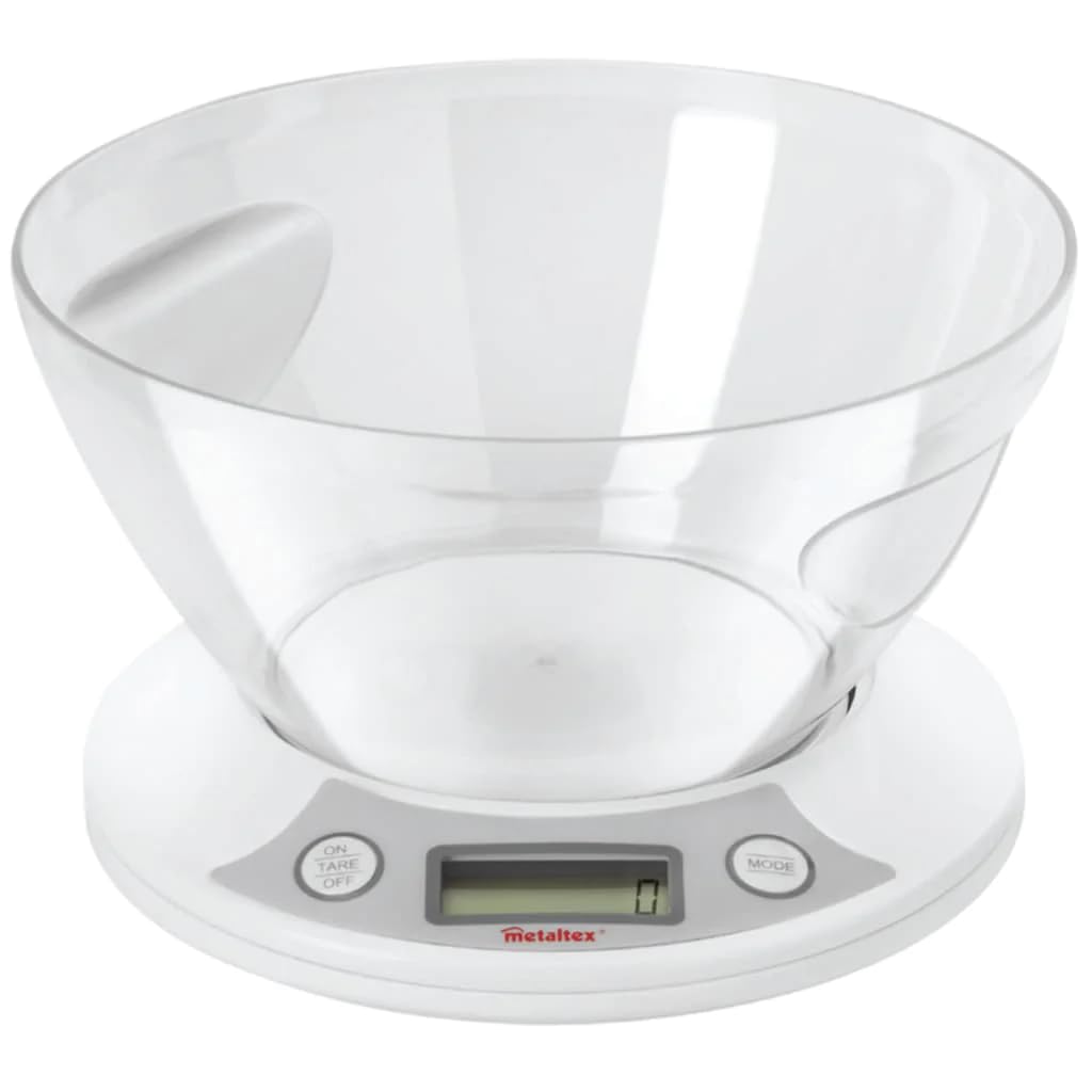 metaltex-balance-de-cuisine-digitale-avec-bol-amovible-5-kg-2-5-l image 2