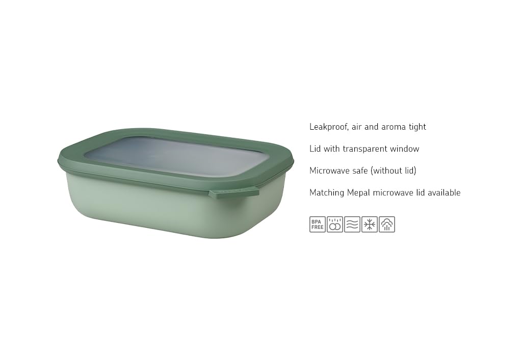 mepal-cirqula-bol-multifonction-rectangulaire-500-ml-vivid-mauve-bo-te-herm-tiqu image 2