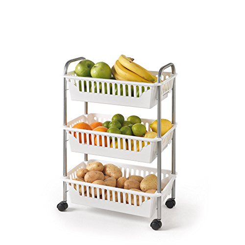 metaltex-oslo-desserte-3-tages-m-tal-blanc-avec-roulettes-41-x-26-x-63-cm image 5
