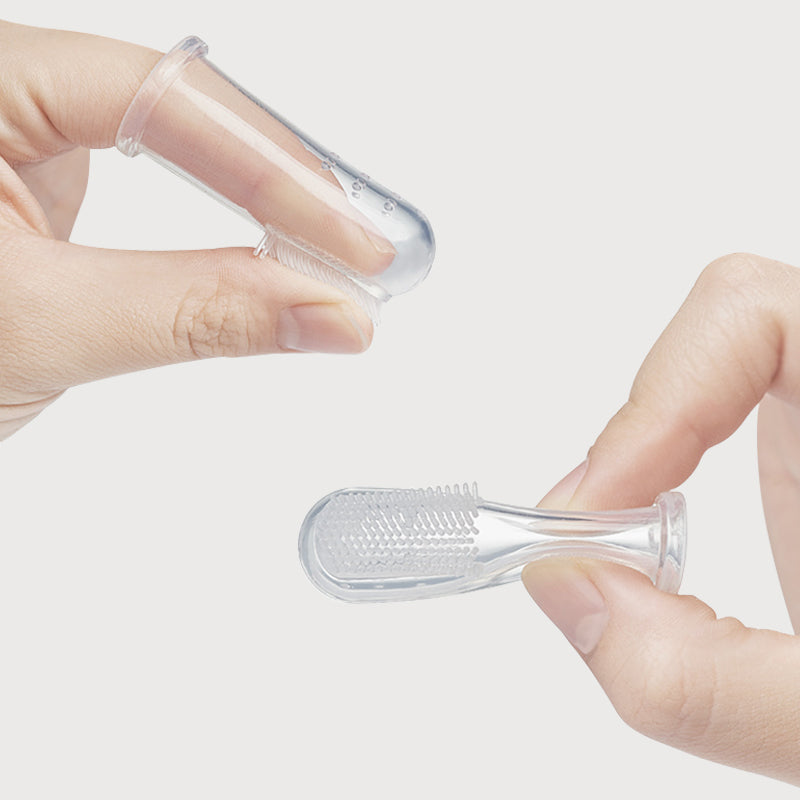 set-de-soins-buccaux-enfant-haakaa-brosse-dents-et-gencives image 4