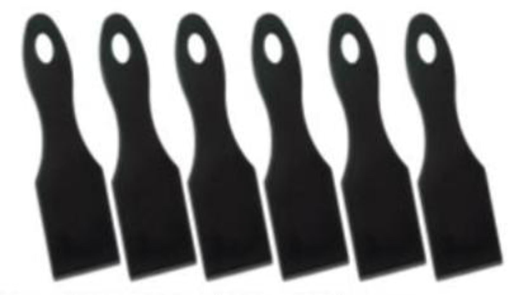 metaltex-256012-spatule-raclette-futura-nylon-lot-de-6-noir-r-sistante-la-chaleu image 2