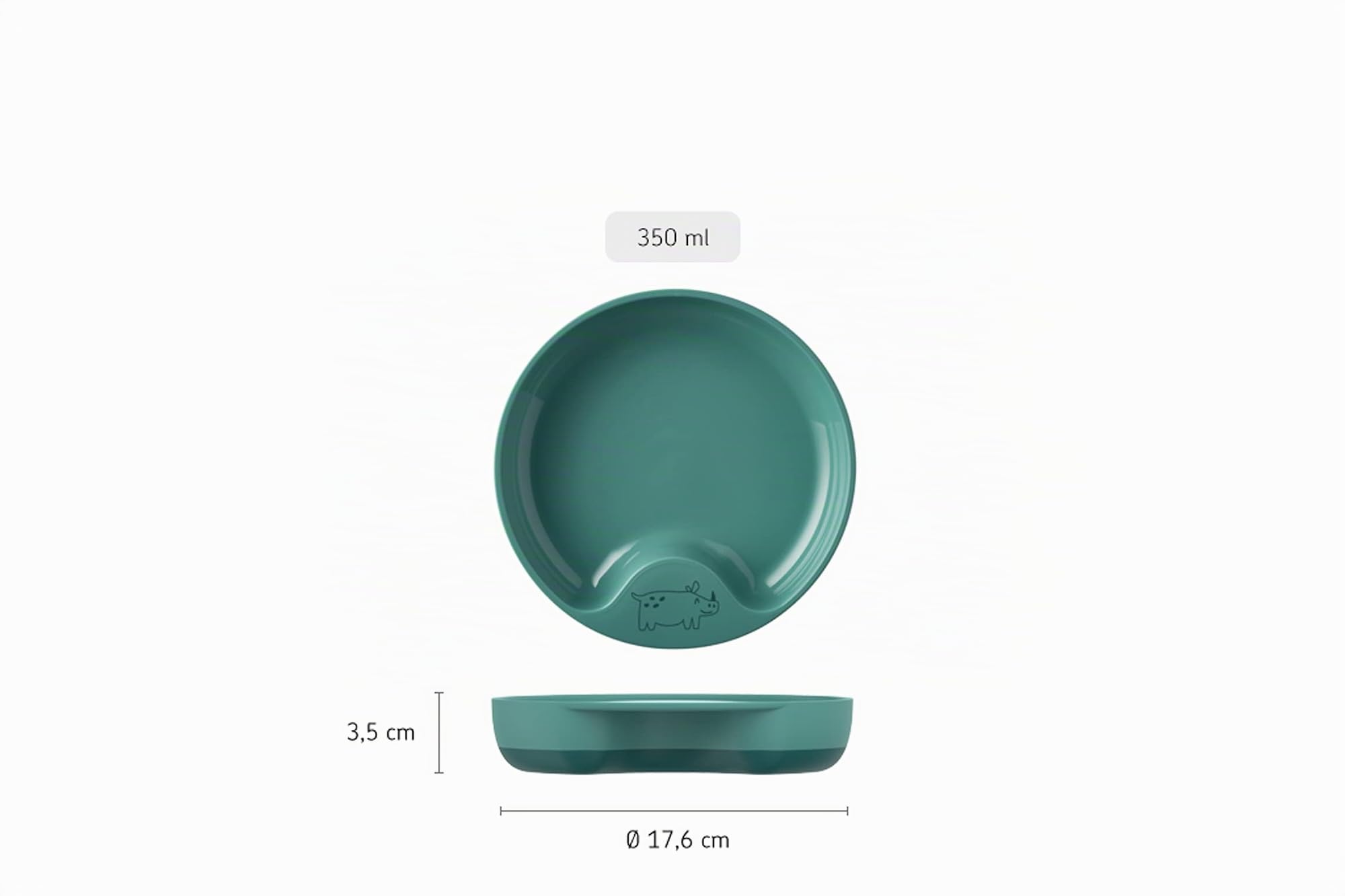 mepal-mio-assiette-d-apprentissage-inclin-e-deep-turquoise image 6