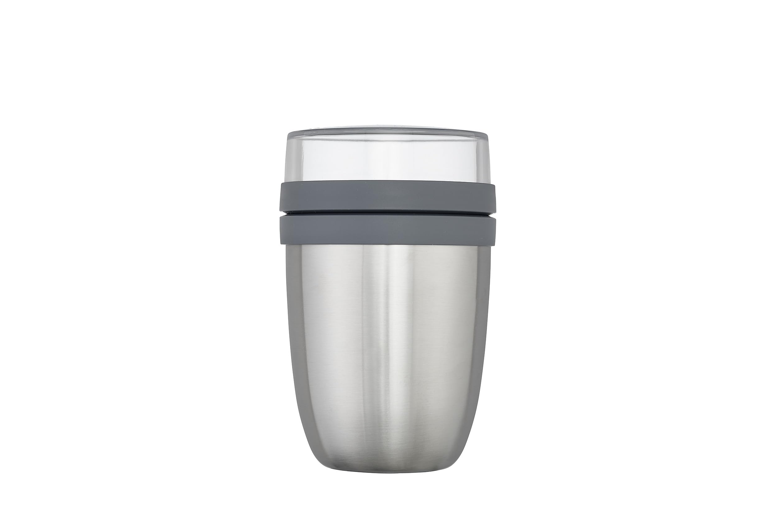mepal-ellipse-panier-repas-isotherme-500-ml-tasse-thermo-double-compartiment-nat image 1