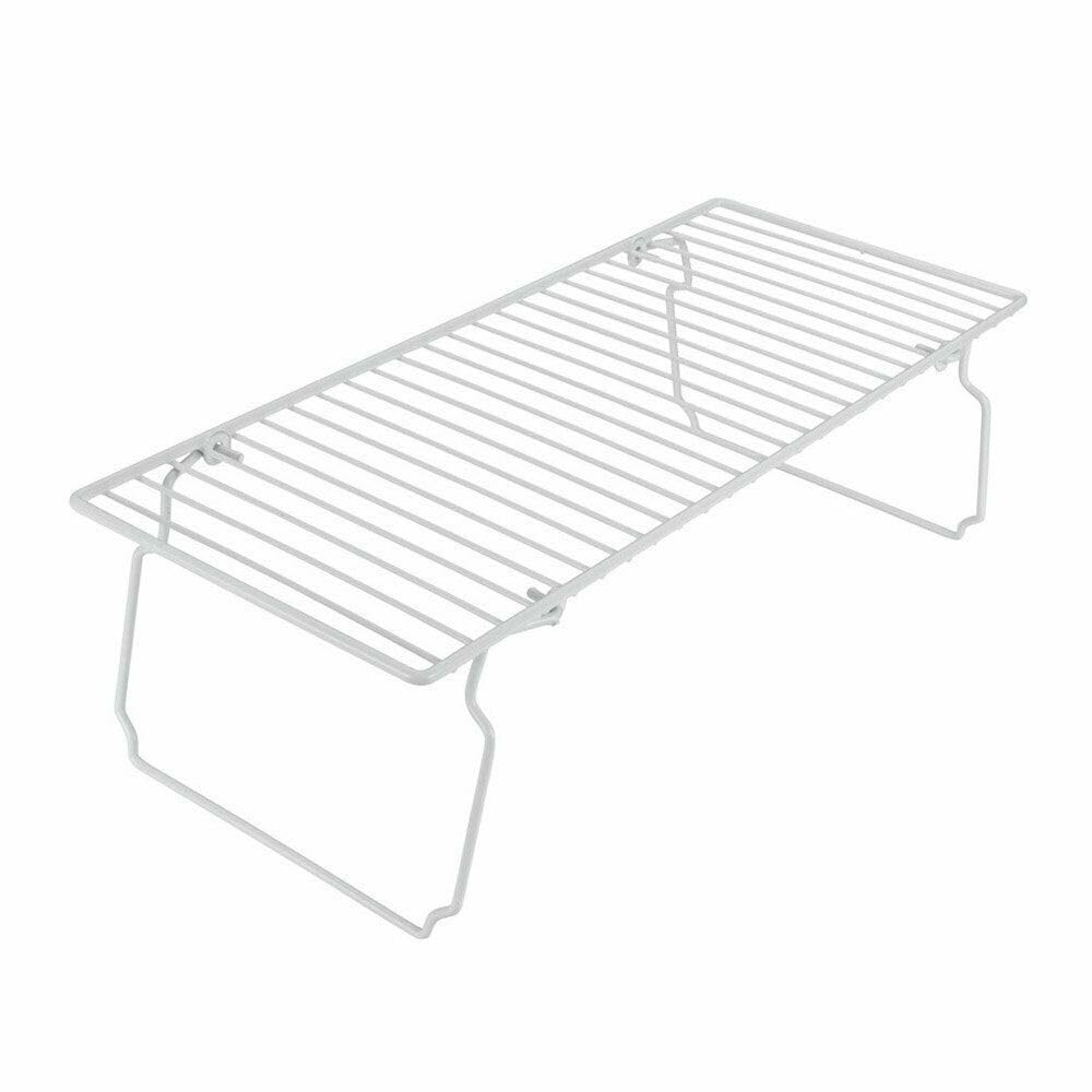 metaltex-totem-pont-de-rangement-pliable-47-x-21-cm-blanc image 1