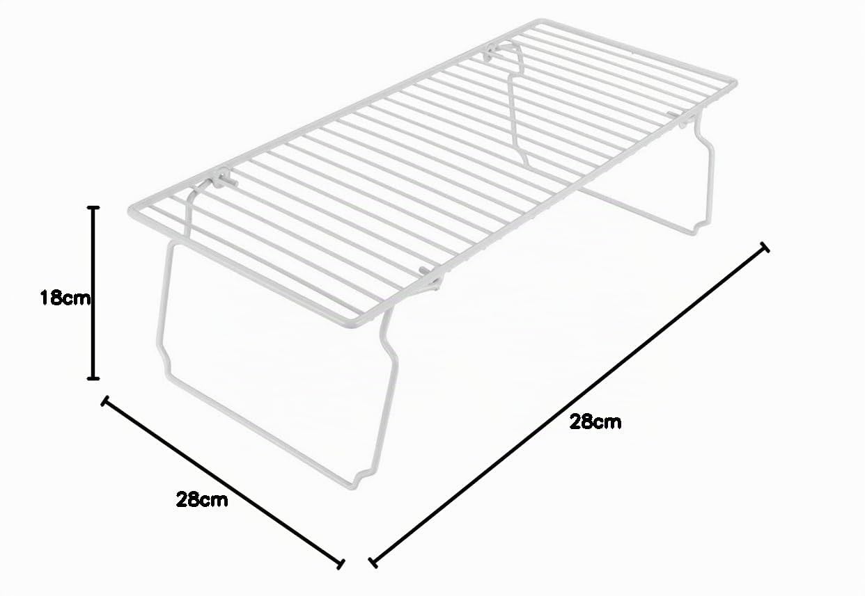 metaltex-totem-pont-de-rangement-pliable-47-x-21-cm-blanc image 3