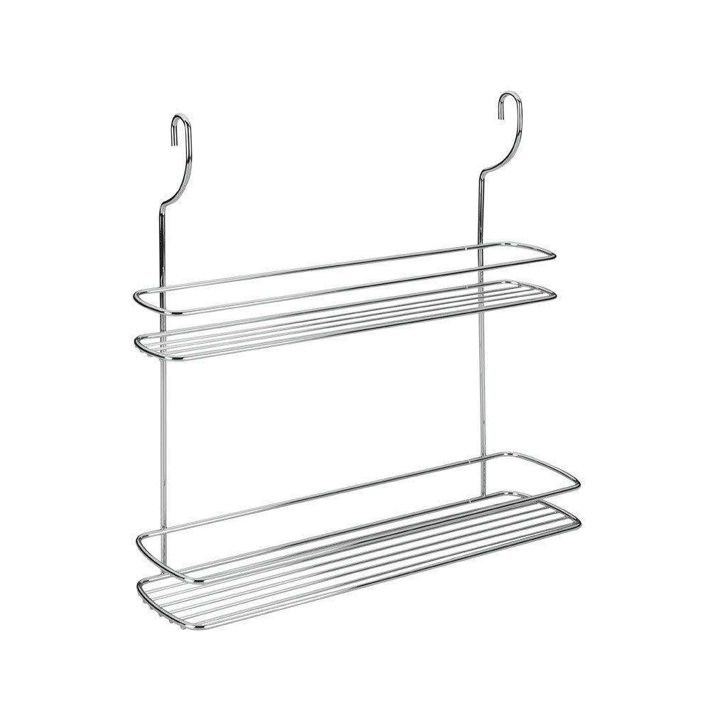 metaltex-tag-re-pices-suspendue-2-niveaux-en-acier-chrom-lonardo image 1