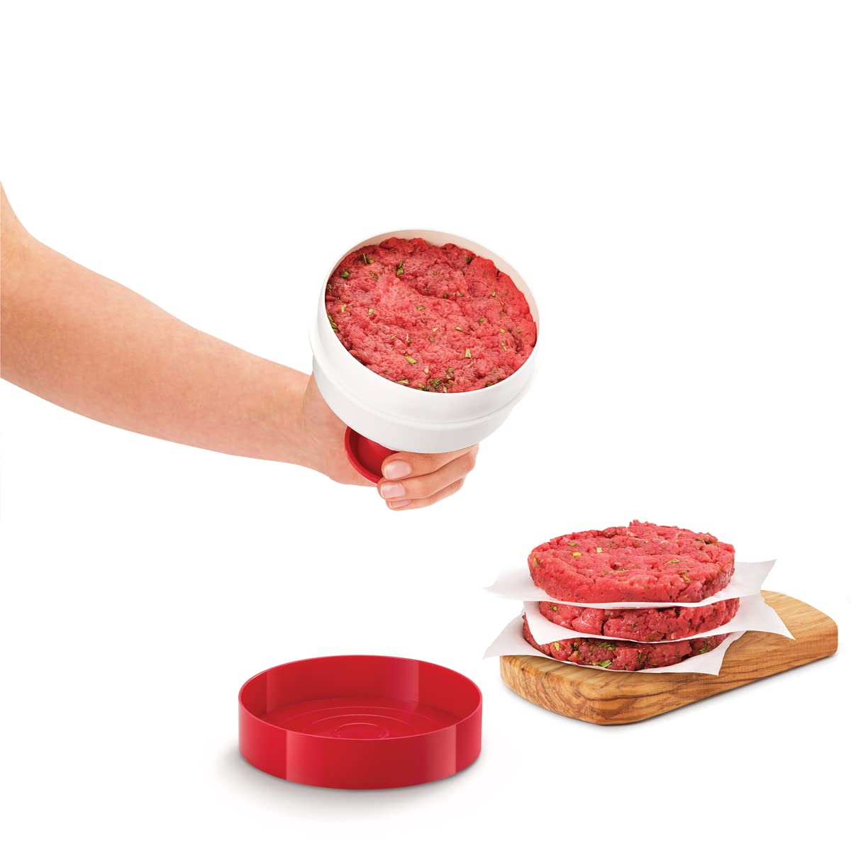 metaltex-machine-hamburger-avec-poussoir-acier-inoxydable-et-abs-diam-tre-11-cm image 4