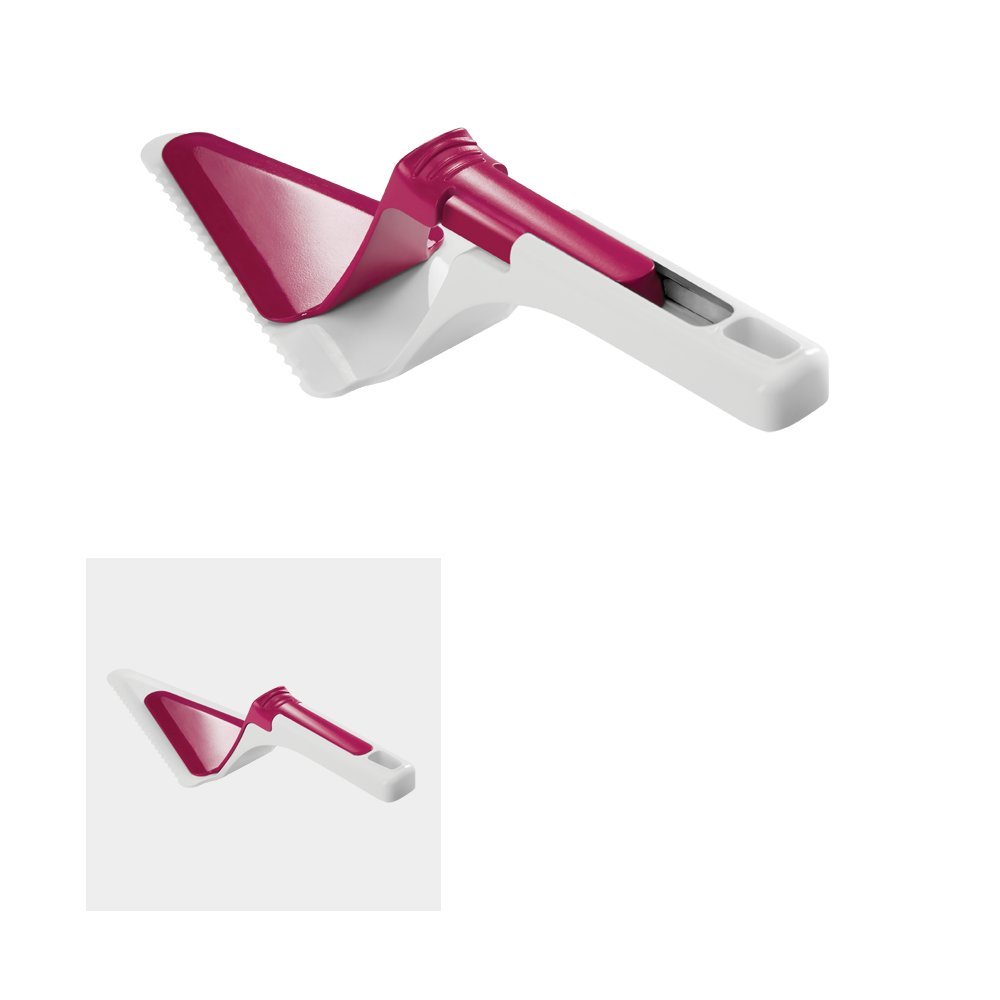 metaltex-pelle-et-tranche-tarte-avec-m-canisme-coulissant image 1