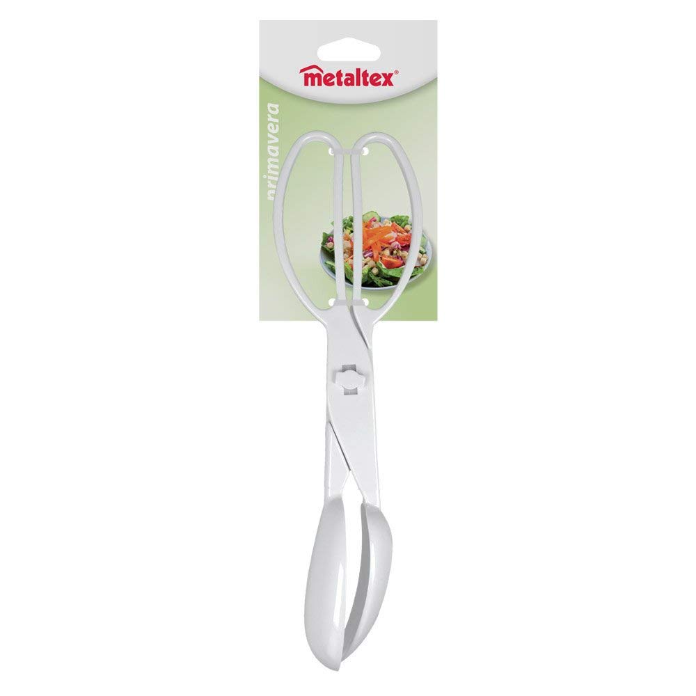 metaltex-253029-pince-et-couverts-salade-primavera-en-plastique-blanc image 3