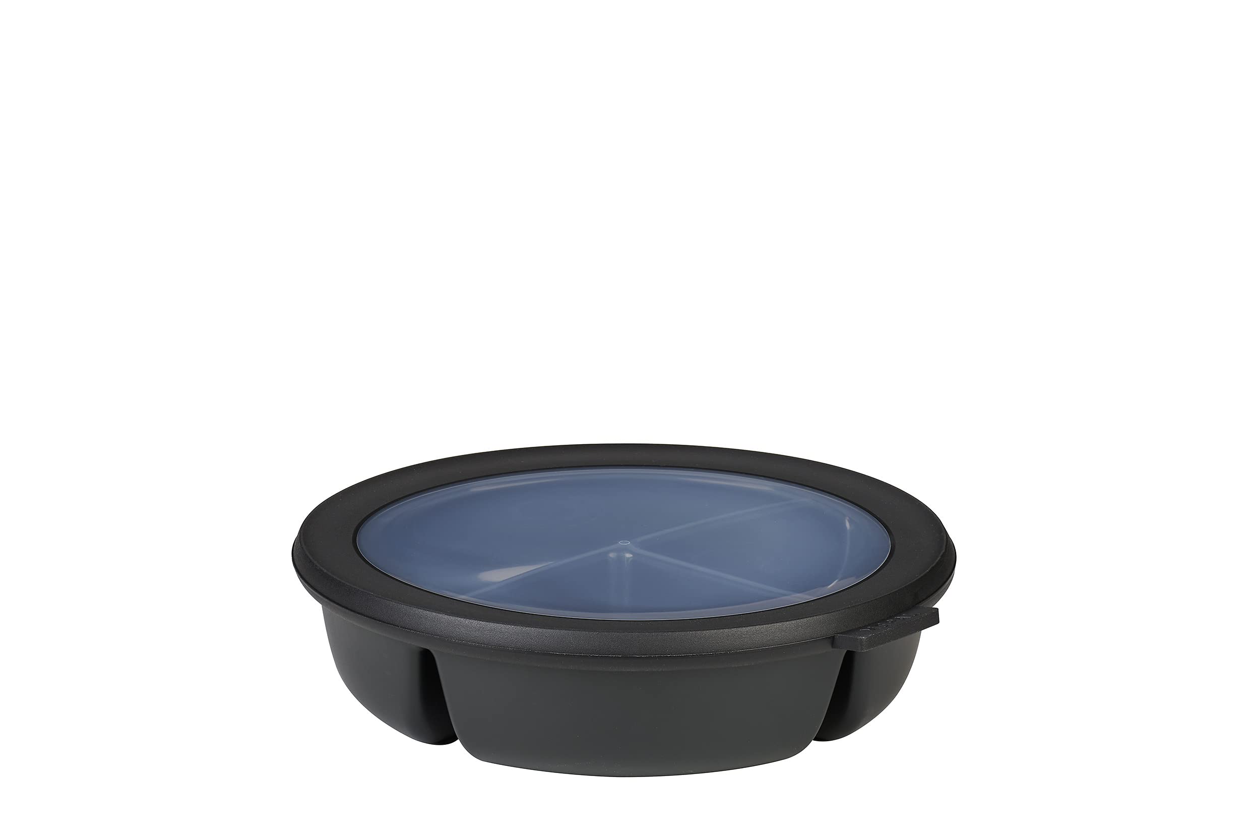 mepal-cirqula-bol-bento-rond-3-compartiments-1000-ml-nordic-white-avec-couvercle image 8