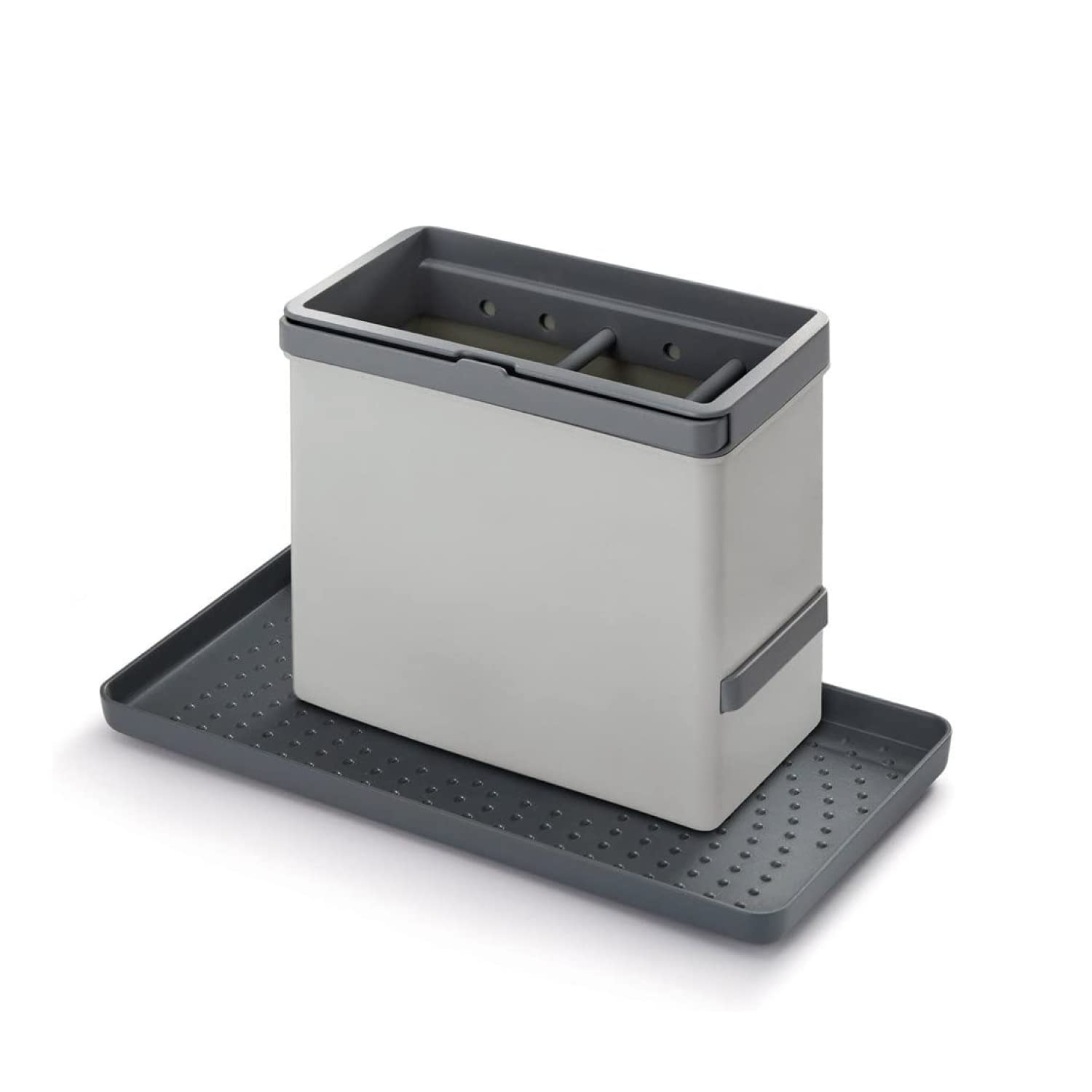 metaltex-tidytex-bac-de-rangement-modulable-pour-vier-avec-plateau-plastique image 1