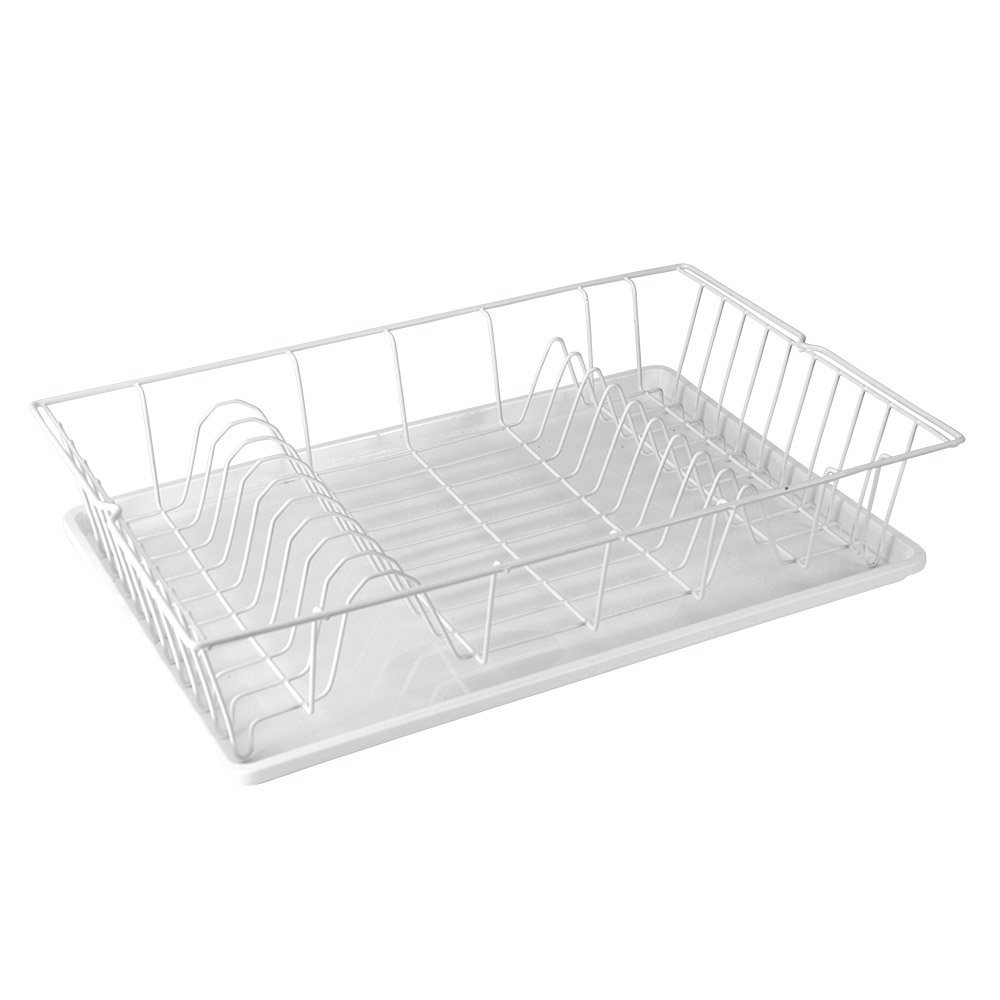 metaltex-gouttoir-vaisselle-2-niveaux-avec-plateau-48x30-cm-germatex-made-in-ita image 2