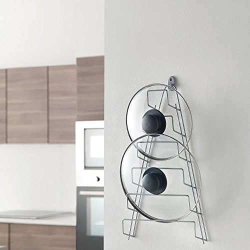 metaltex-porte-couvercles-mural-mango-gris-6-places-23x7x42-cm image 8