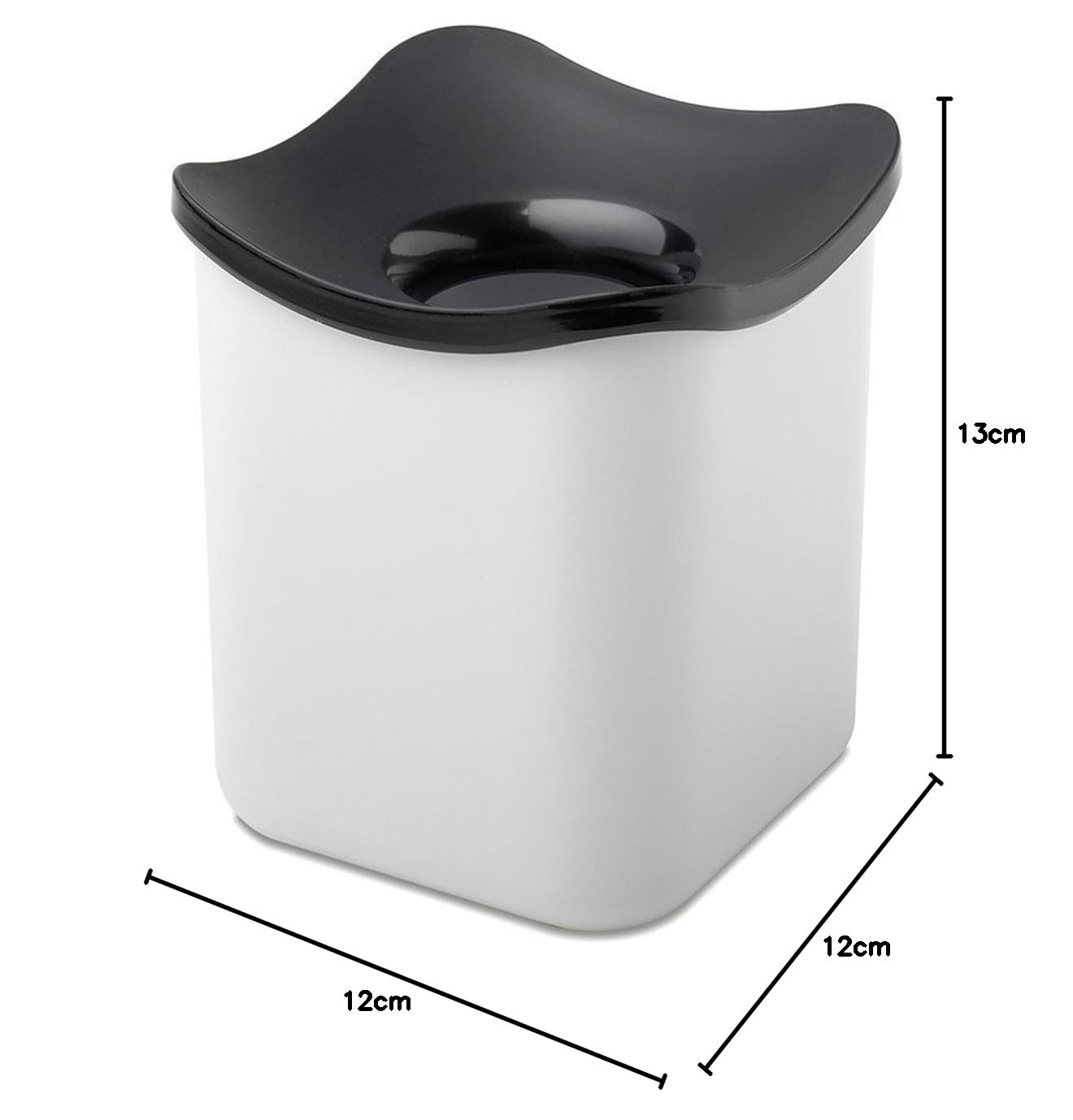 mepal-poubelle-de-table-cube-en-m-lamine-12-x-12-x-13-6-cm-blanc image 4