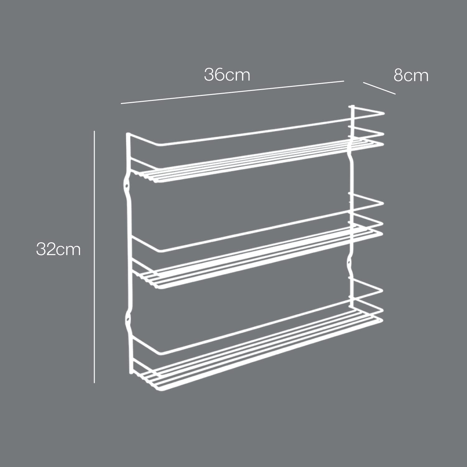 metaltex-porte-pices-3-niveaux-finition-cuivre-36-x-8-x-32-cm image 4